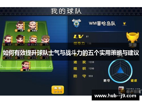 如何有效提升球队士气与战斗力的五个实用策略与建议 如何有效提升球队士气与战斗力的五个实用策略与建议